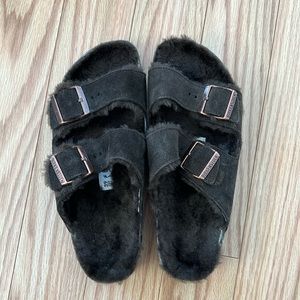 Birkenstock Arizona Shearling (Fuzzy)